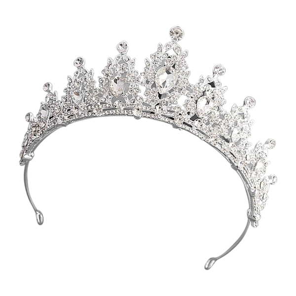 Lyxig Kristalltiara för Mångsidiga Tillfällen, Utsökt Hantverk med Perfekta Strass-snitt