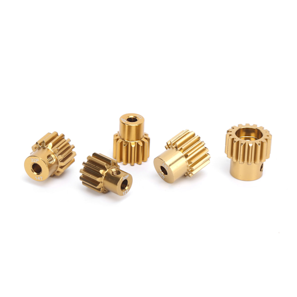5 kpl 32P hammasratassarja 12T 13T 14T 15T 16T 3,175 mm akselin hammasrattaat 1/10 RC-autoon