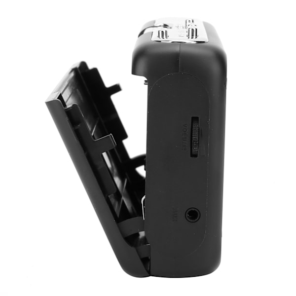 Bærbar båndafspiller Bluetooth kassetteafspiller FM-radio med AutoReverse-funktion (sort)