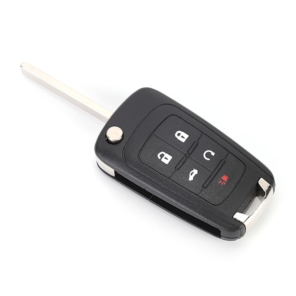 5 knapper flip nøgle fjernbetjening etui skal udskiftning passer til Chevrolet Camaro 2010-2013