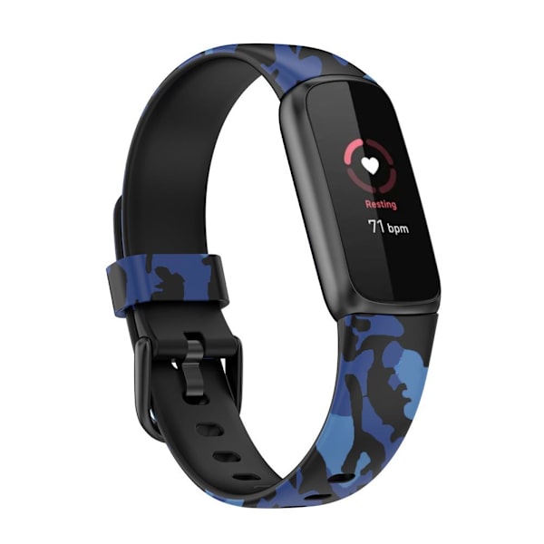 Kompatibel med Fitbit Luxe udskiftningsrem blød TPU rem vandtæt urrem