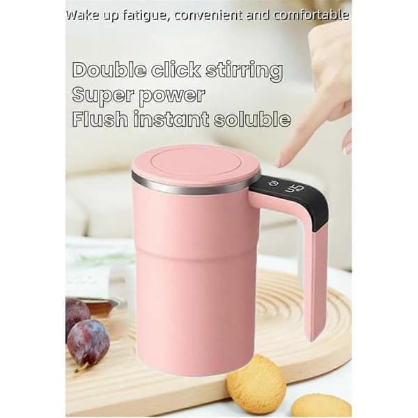 GETIT Magnetisk Rørekop Selvrørende Kaffekrus