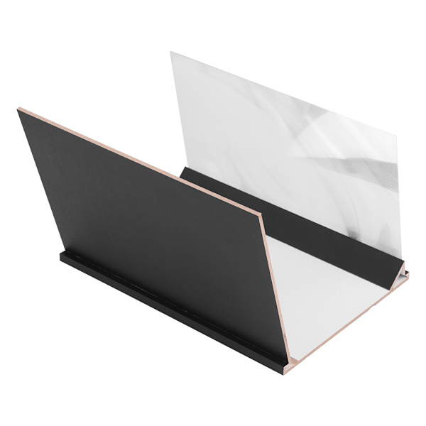 Bærbar 8\" Telefon Skjermforsterker Forstørrelsesglass Øyebeskyttelse Display Holder Stativ Tynn