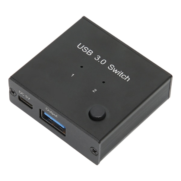 USB 3.0-svitsjvelger USB 3.0-periferidelingsbryter for skriver, skanner, mus, tastatur, kortleser