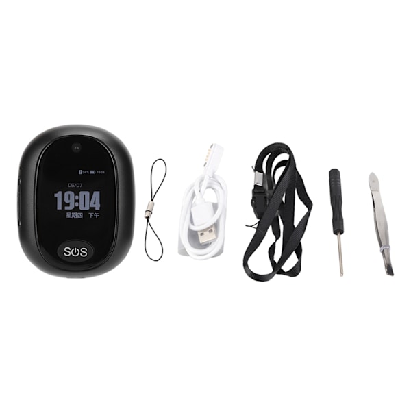 RF‑V45 4G Smart GPS-spårningshänge Enknapps SOS Anti-förlustlokalisator för äldre barn B Frekvensband