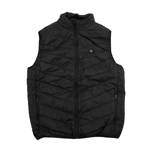 USB Elektrisk Oppvarmet Vest DC 5V Nylon og Polyester Rask Oppvarming Lett Vaskbar Elektrisk Vest for Menn Kvinner