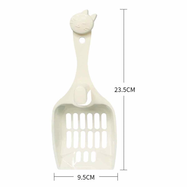 Kattsandsspade Jumbo Storlek, Miljövänligt Material Som Främjar Hållbarhet, Snabb Och Enkel Rengöring Med Slät Yta För Problemfri Användning