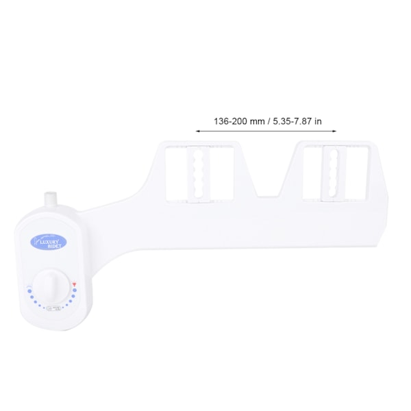 G1/2in Dubbelmunstycke Toalett Bidet Tillbehör Badrum Bidet Sprayer för Höft Privat Del Rengöring