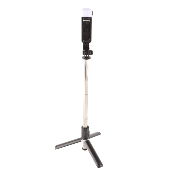 6 i 1 Trådlös Bluetooth Selfie Stick Justerbar Roterbar Telefonhållare Handhållen Selfie Stick Stabilisator