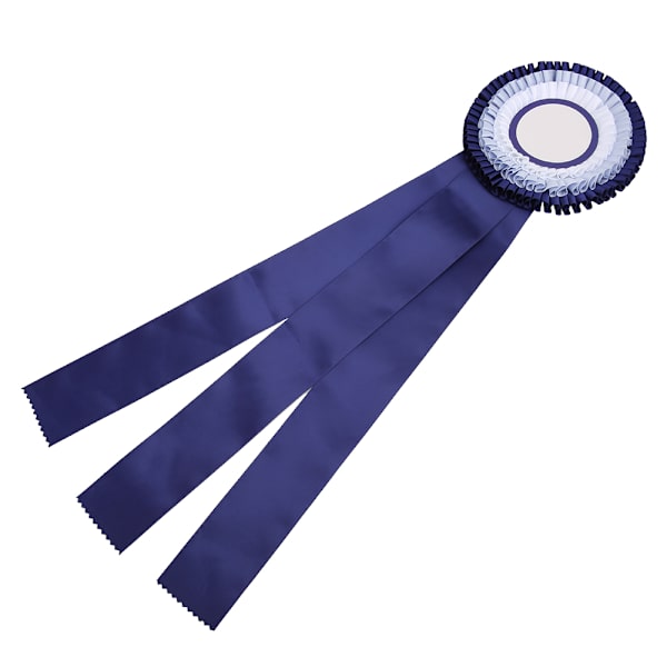 Andra plats rosett band badge utsökt liten vinnarmedalj pris trofé