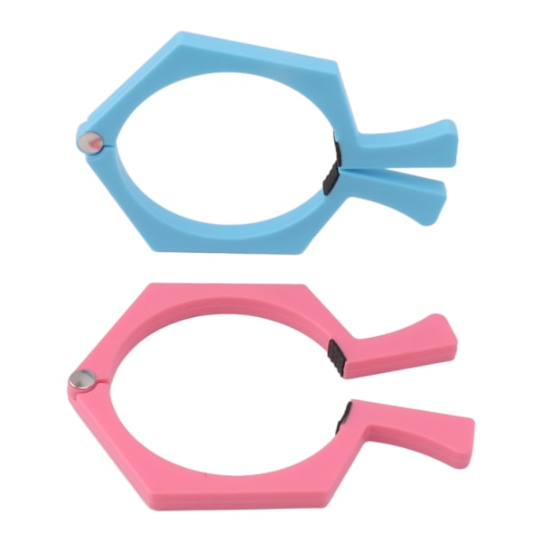 2 stk. Sublimering Kop Klemme ABS Skridsikker Tumbler Indpakning Klemme til