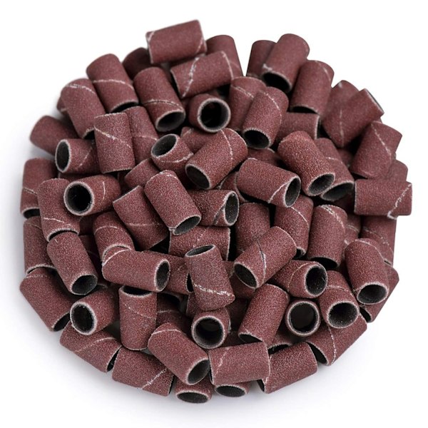 Professionell slipbit, 180 Grit fil, högkvalitativa nagelborr av rostfritt stål för portabel, multifunktionell gravering, slipning, polering,
