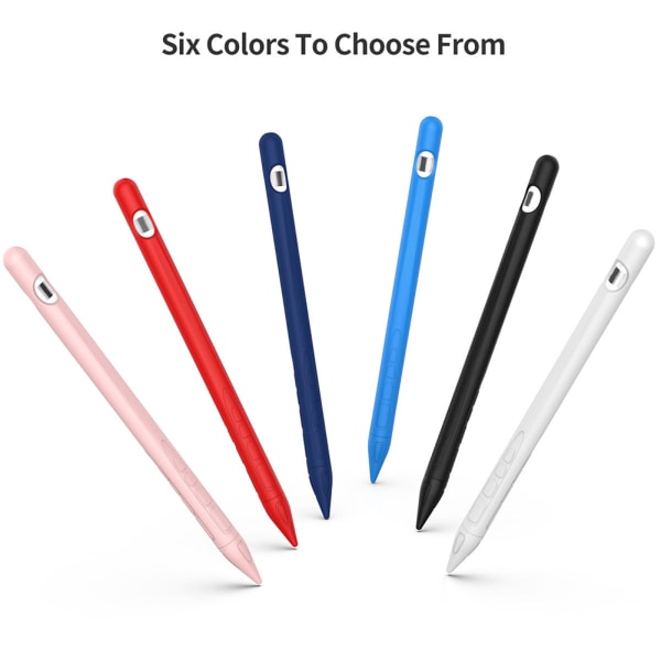 Silikonetui for Apple Pencil Anti Slip Blyantholder Sleeve Beskyttende Deksel