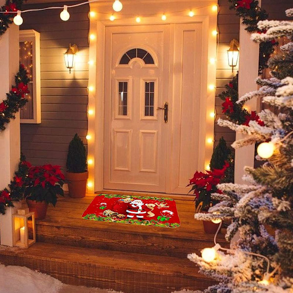 Julmatta, inomhusmatta, halkfri dörrmatta