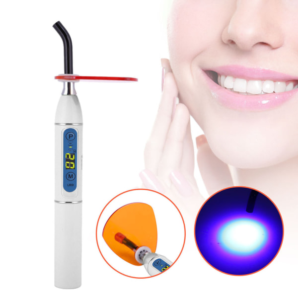 Wireless Cordless LED Dental Curing Machine Light Lamp White EU