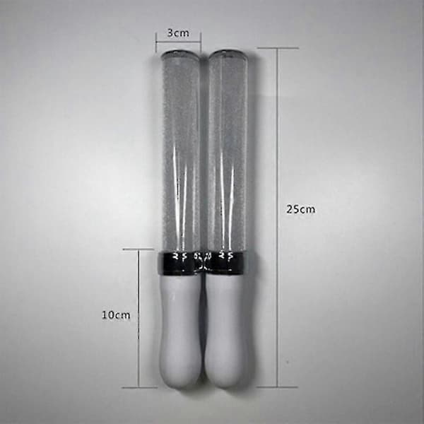 2 stk. LED-lyspinde, 15 farver, lyspinde, lyspinde, koncert...