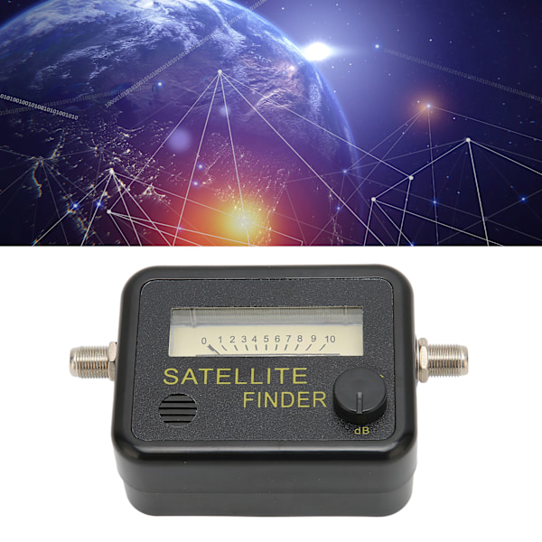 Digital Satellitfinder Professionel Følsom 950 til 2150 MHz Satellitsignaldetektor Med LCD-Skærm