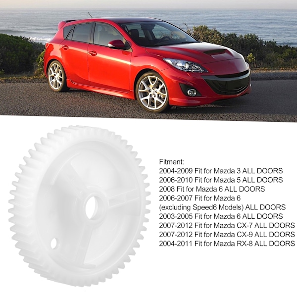 Fönsterhissmotorväxel fram och bak G22C5958X passar till Mazda 3 5 6 CX-7 CX-9 RX-8