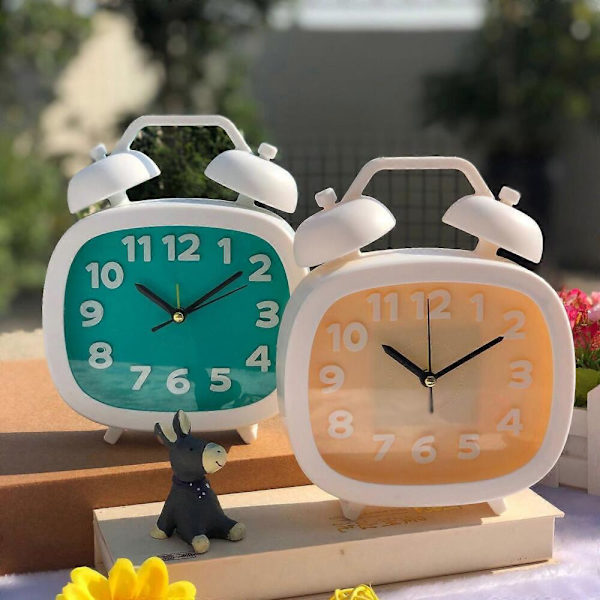 Nyhet Liten Väckarklocka Sovrum Sängklocka Söt Skrivbordsklocka