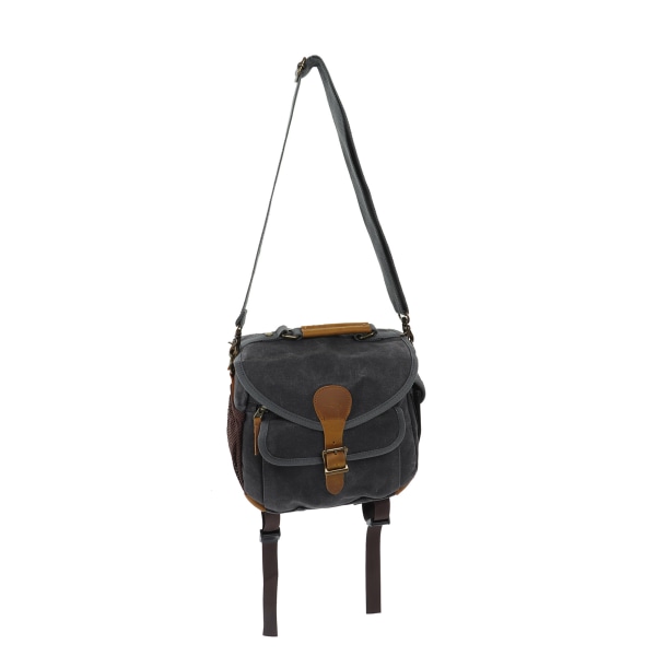 Kangaskamera olkalaukut Vintage Casual Large Space SLR DSLR Canvas Camera Case valokuvaukseen matkustaminen