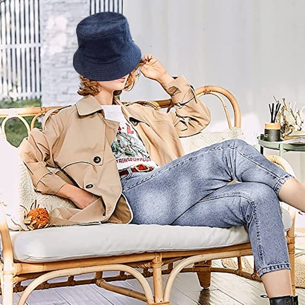 Bucket Hat Vinter Varma Fiskarhattar Tibetan