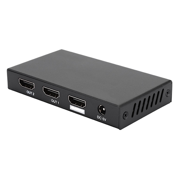 1x2 18G 4K2K@60Hz HDMI Metall Splitter Adapter Switcher HDCP2.2 4:4:4 (100-240V)