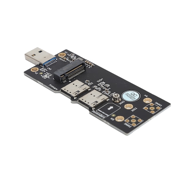 M.2 til USB 3.0 Adapter NGFF Key B 3G/4G/5G Riser Modul Test med Dual SIM-kortslot