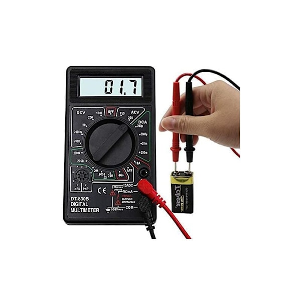 Avslöjar Mätkonsten: Digital Multimeter med Elegant Poetisk Design och Omfattande Testfunktioner