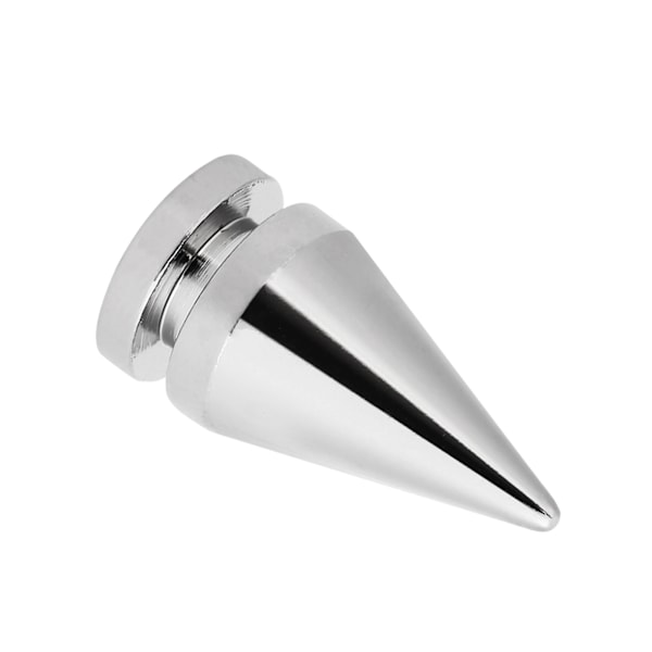 20 st 10*20mm Silver Metal Bullet Spikes Nitar Nitar Väska Bälte Läderhantverk