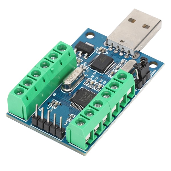 USB-grensesnitt 10-kanals 12-biters AD-samplingsdatainnsamling STM32 UART-kommunikasjons ADC-modul