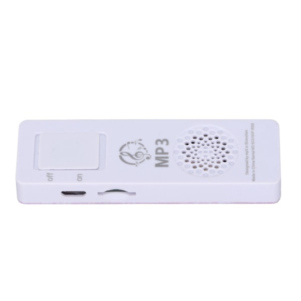 MP3-spiller bærbar HiFi tapsfritt lyd MP3-musikspiller støtter opptil 64 GB minnekort B