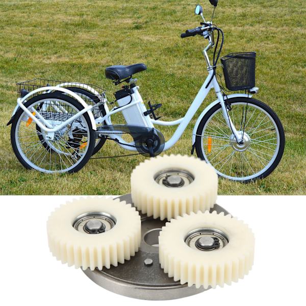 E-sykkelmotor gir clutch kit 36T planet nylon gir for Bafang elektrisk sykkel 500W-750W