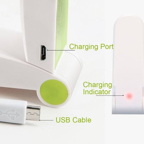 USB Uppladdningsbar Kraftfull Fläkt, Portabel Handhållen Fläkt För Kvinnor Män Utomhusaktiviteter Med Vikbar Design