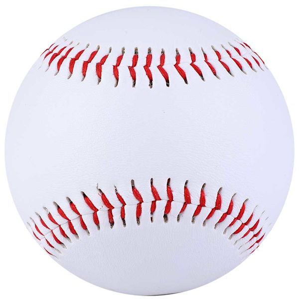 9-tums vit basboll basebollträningsträningsboll mjukboll sportlagspel PVC