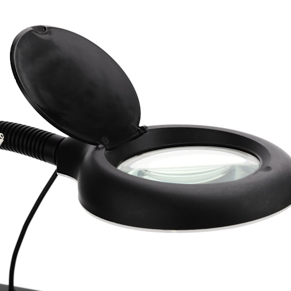 40 LED suurennuslasilamppu, säädettävä 15-kertainen suurennusvalo lukemiseen