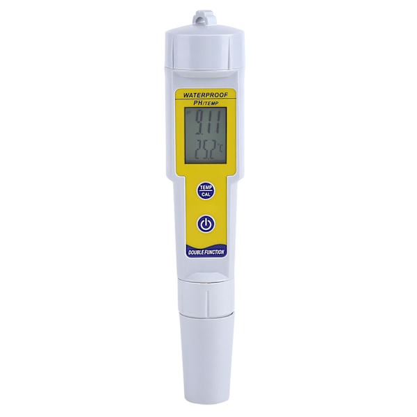 Bærbar Pen-Type LCD Digital PH & TEMP Måler Vandkvalitetstester