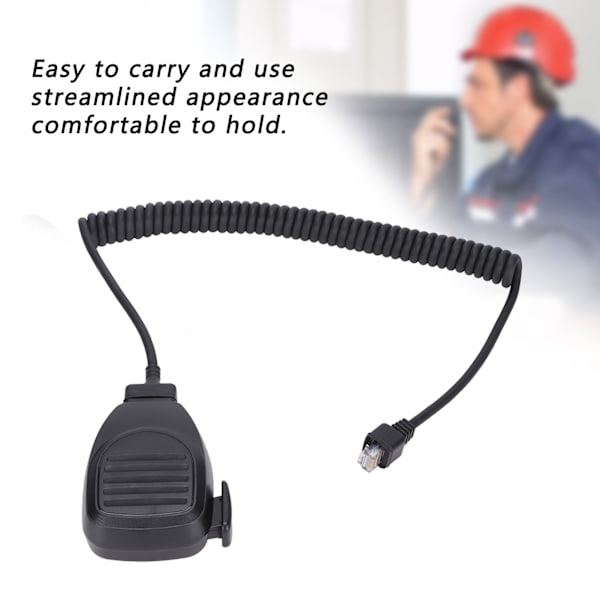 Walkie Talkie Mikrofon Handhållen Mikrofon Högtalare Trådlös Kommunikation Mikrofon