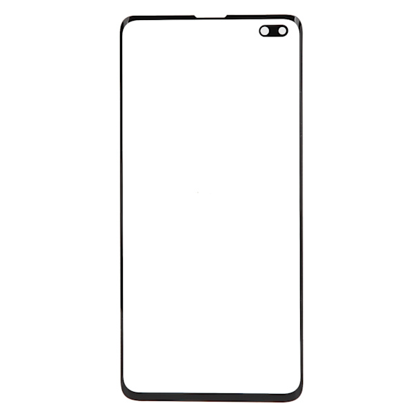 Mobiltelefon Bakglassdeksel og Ytre Glasspanel Utskifting for Samsung S10+Plus(Blå )