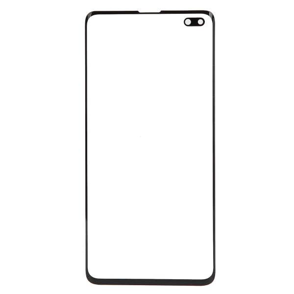 Samsung S10+Plus:n matkapuhelimen takalasin kansi ja ulompi lasipaneelin vaihto (sininen)