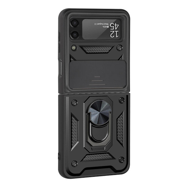 Fodral för Samsung Galaxy Z Flip 3 TPU magnetisk metallringfäste stöttåligt fodral
