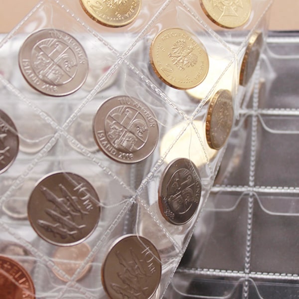 250 taskua 10 sivua kolikkoalbumi kolikkokokoelmakirja keräilypidikekirja