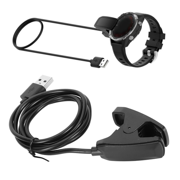Chargert USB-ladekabel for Garmin Descent G1 Mk1 Mk2 Mk2i Mk2S Smartwatch