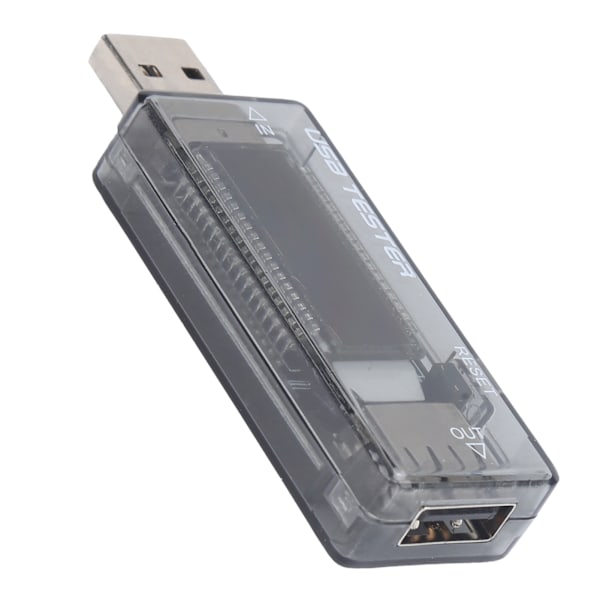 USB-testare LCD intelligent amperimetro voltmeter powerbank laddare indikator batterimonitorering