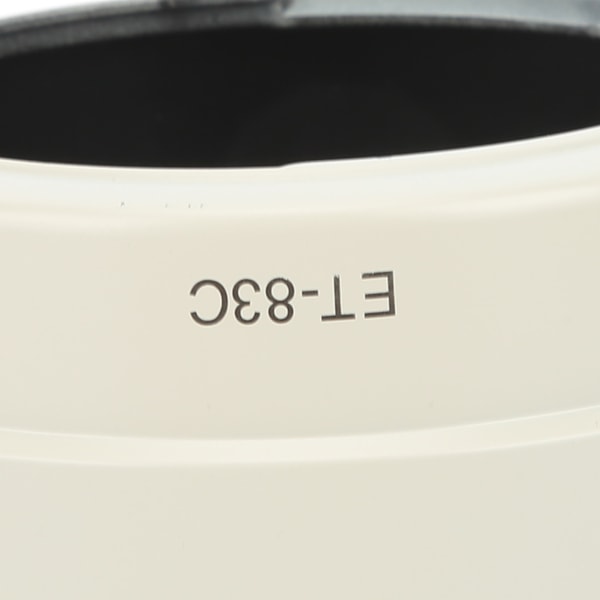 ET‑83C Kameraobjektiv Hætte Reversible til Canon EF 100‑400mm F/4.5‑5.6L IS USM Objektiv Hvid