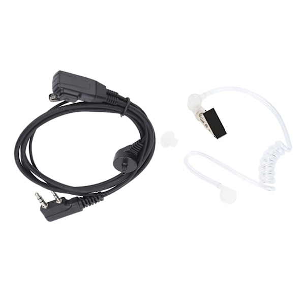 P09‑PK01 Walkie Talkie Intercom Headset Walkie Talkie Öronmusslor Kompatibel för Kenwood/ BAOFENG/TYT