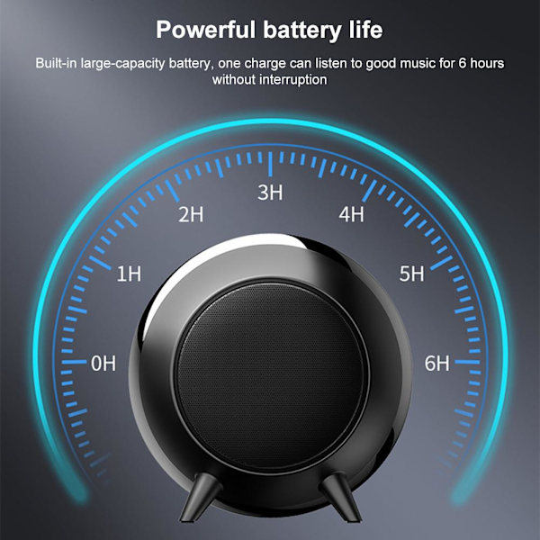 Mini kannettava Bluetooth-kaiutin Langaton kaiutin Kannettava metalli Bluetooth-kaiutin Lahja latauskaapelilla