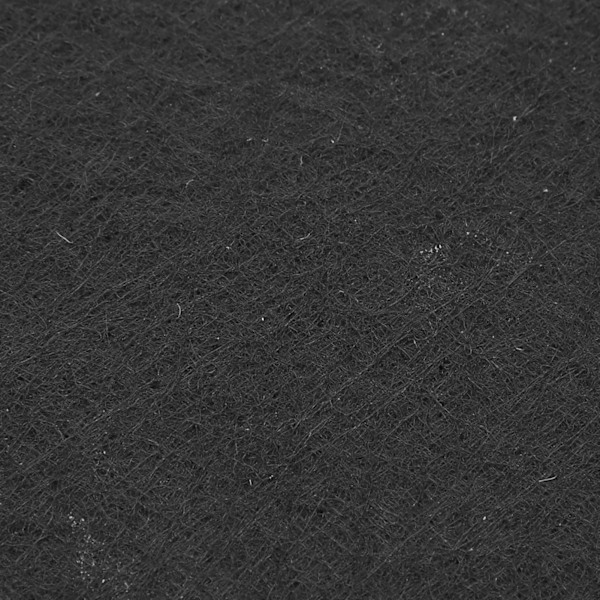 6 stk. lydisolerende plader, akustisk polyesterfiber, lydisolerende, brandsikre lyddæmpningspaneler (sort)