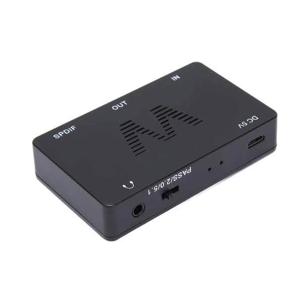 HD Multimedia Interface Ljuduttagare SPDIF 3,5 mm Utmatning PASS 2.0CH 5.1CH HD Multimedia Interface Ljudomvandlare