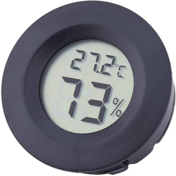 Digital Hygrometer Termometer, Lätt Att Installera, För Miljöövervakning Inomhus/Utomhus, Brett Temperaturtest Från -50°C Till +70°C, Två I Ett