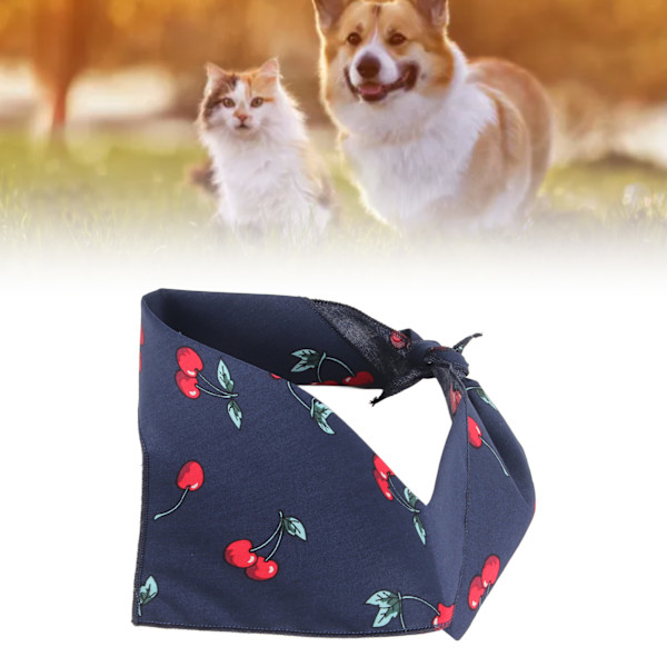 Kattbandana, Unik Design Och Tryck, Tålig Mot Tuggande, Mångsidig Användning För Födelsedagsfest Fotorekvisita (Bomull)
